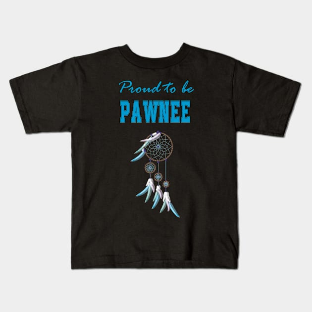 Native American Pawnee  Dreamcatcher 34 Kids T-Shirt by Jaya Moore